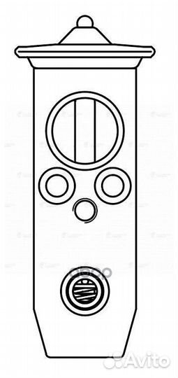 Клапан расш. кондиционера (трв) ltrv 2540 luzar