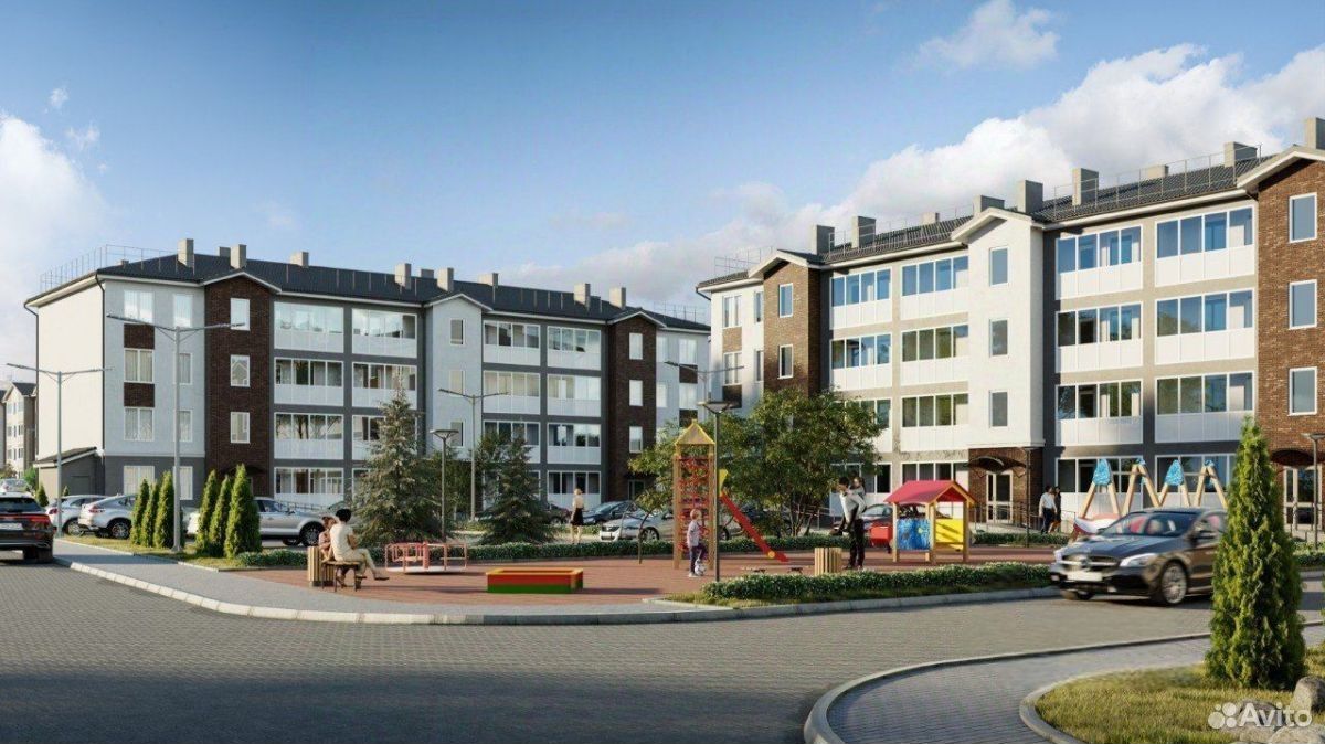 2-к. квартира, 41,3 м², 4/4 эт., Ладушкин