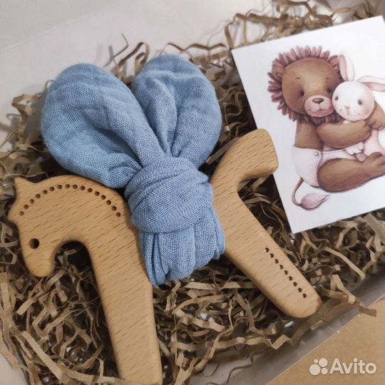 Грызунок - шуршащие ушки из муслина