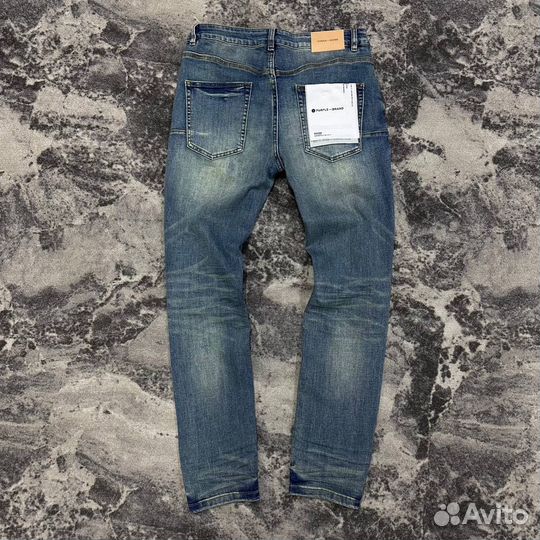 Джинсы Purple Brand slim fit светлые