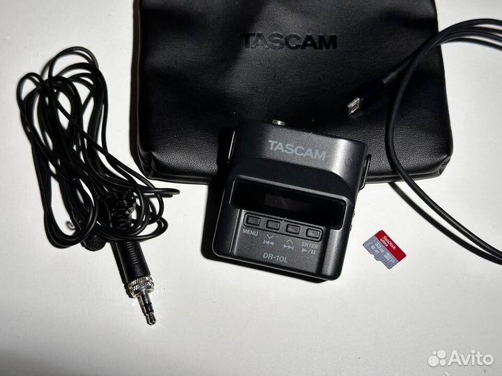 Tascam dr-10L петличный микрофон