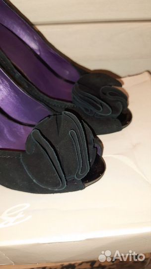 Туфли женские 38 размер натуральная замша