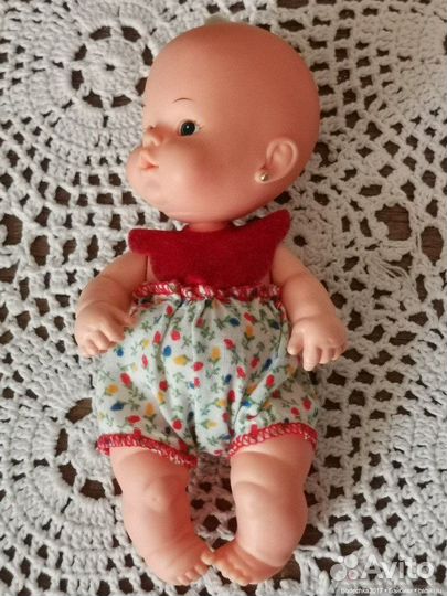 Пупс винтажный Estrela s.a. Бразилия 15,5 см