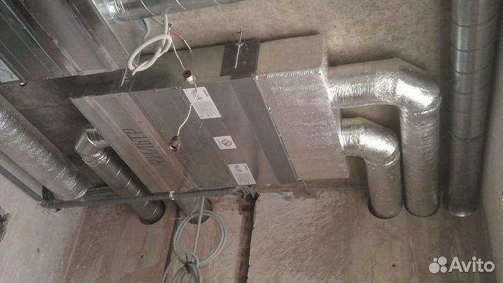 Монтаж приточно-вытяжной вентиляции