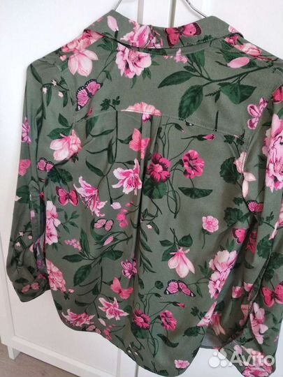 HM Блузка рубашка и брюки джинсы 134-148