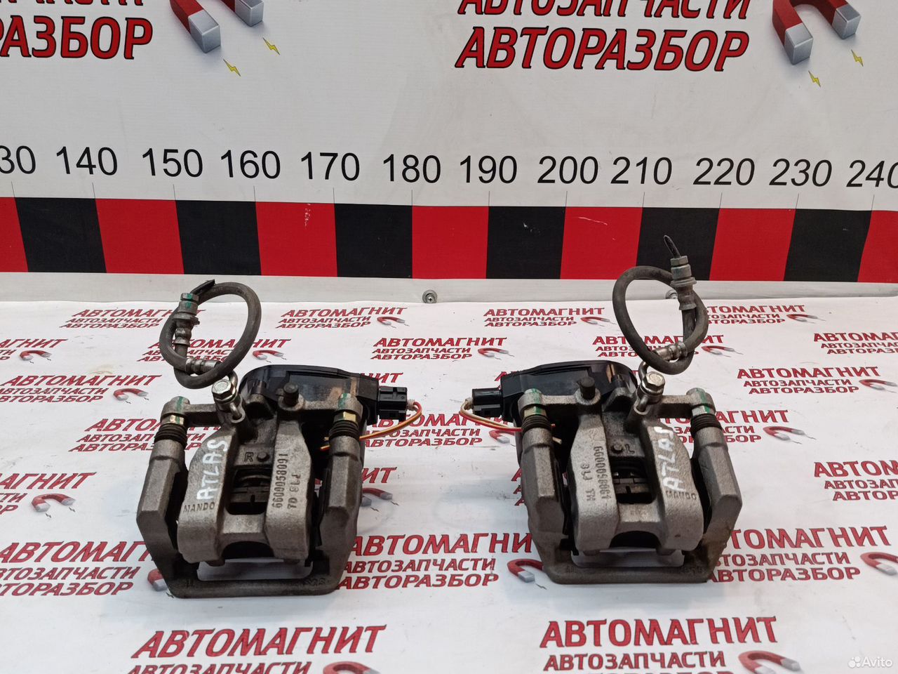 Супорт тормозной задний Джили Атлас Про