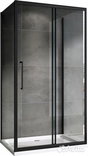 Душевой уголок abber AG30120BH-S100B-S100B