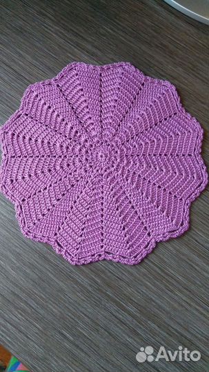 Салфетки, вязаные крючком