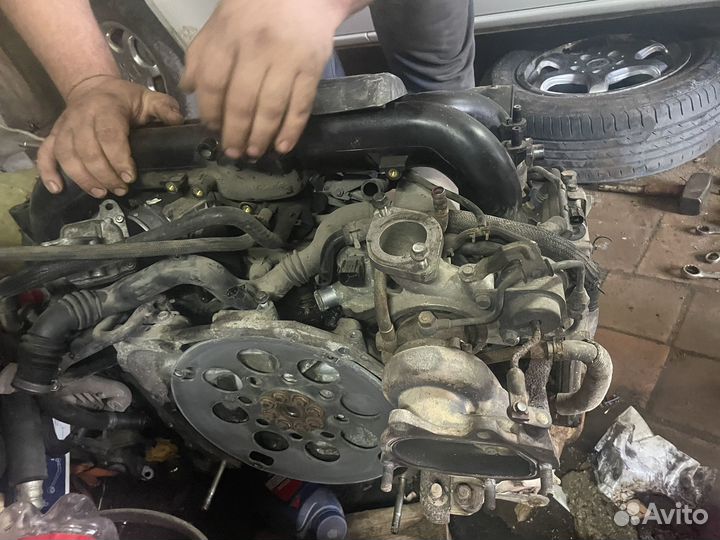 Двигатель на субару форестер 2.5 турбо