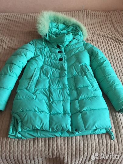 Пуховик для девочки 146