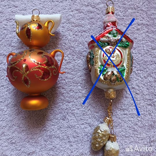 Елочные игрушки фабрик ариель,irena,елочка,иней