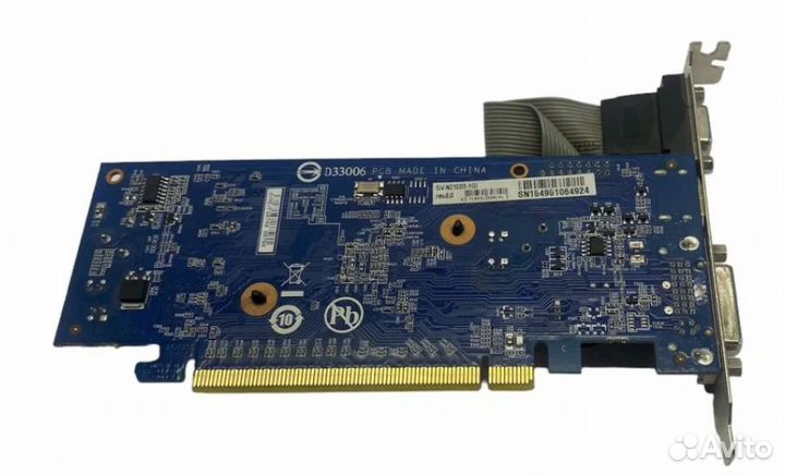 Видеокарта gigabyte GeForce 210 GV-N210D3-1GI 1GB
