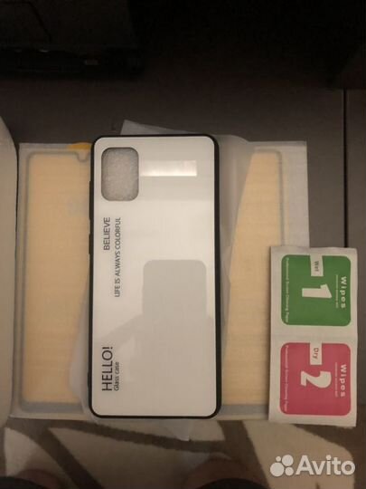 Защитное стекло на Samsung Galaxy A31