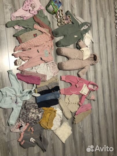 Детская одежда и обувь для девочек 68 74