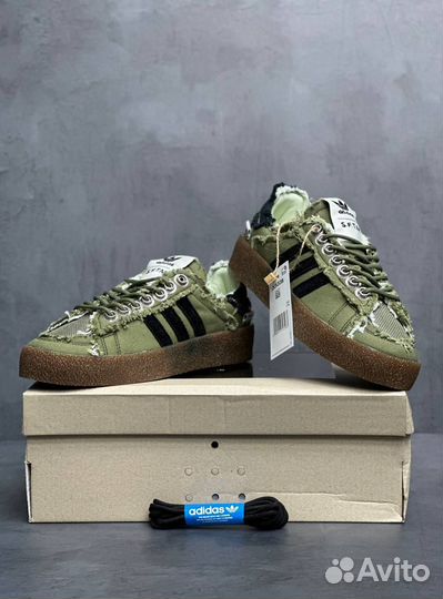 Кроссовки Adidas campus 80s зеленые 37-41