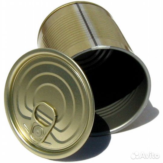 Жестяная банка для консервирования