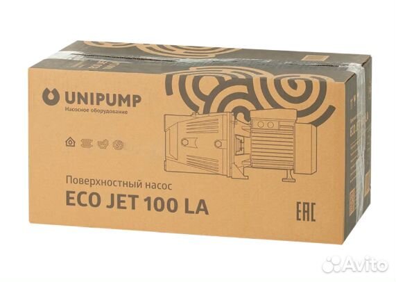 Поверхностный насос unipump ECO JET 100 LA