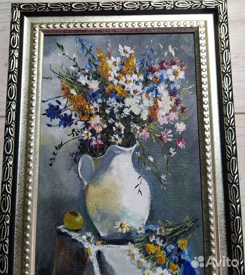 Картина маслом на холсте 10/15 см