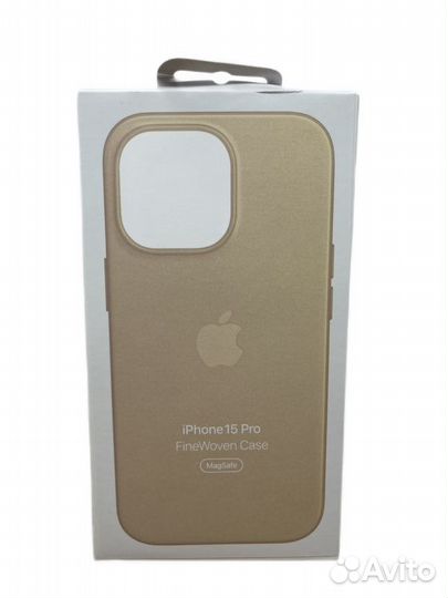 Чехол FineWoven для iPhone 15 Pro с MagSafe (Anti