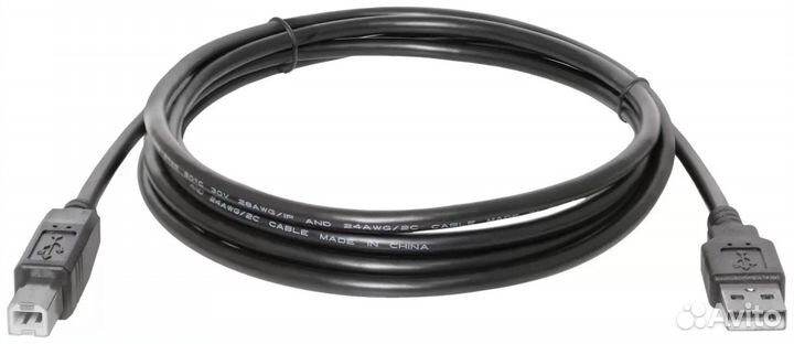 Кабель для принтера USB2.0 AM-BM PR30 DL32 3,0 м