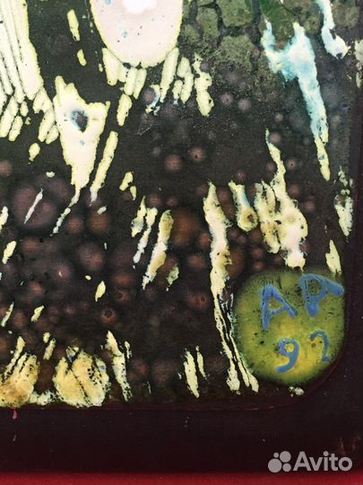 Картина Ангел ювелирная горячая эмаль А.Авдеев