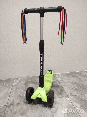 Самокат трёхколёсный triumf