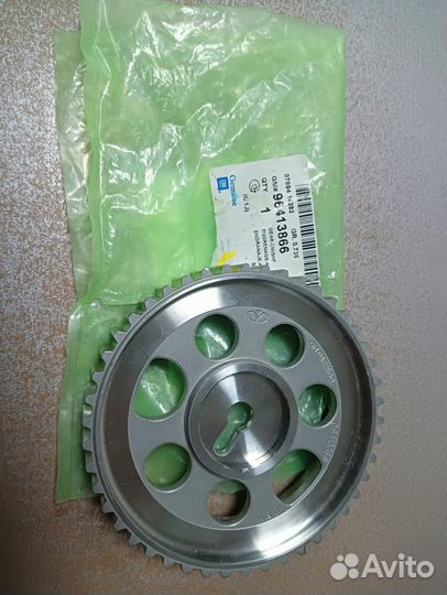 Шестерня распредвала выпуск. GM 1.4-1.8 16V