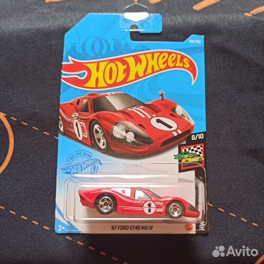 Hot Wheels 67 Ford GT40 MK.IV