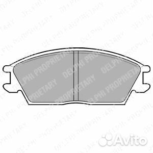 Колодки тормозные дисковые перед