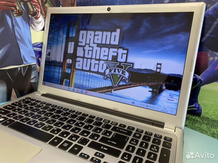 Мощный Ноутбук Acer 2 видеокарты/SSD/4gb