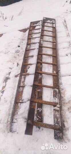 Сходни трапы аппарели 1,5 тонны