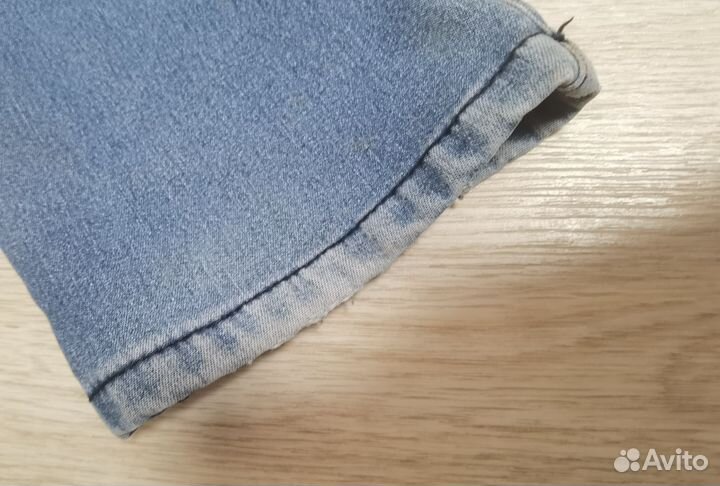 Джинсы утепленные мужские зимние на флисе w32 L32