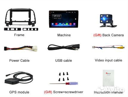 Штатная магнитола Hyundai Santa Fe Android