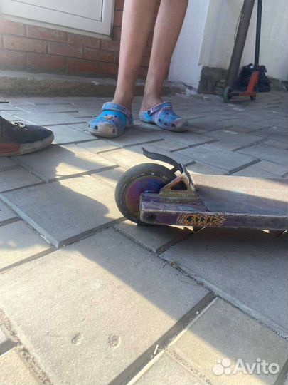 Трюковой самокат (кастом)