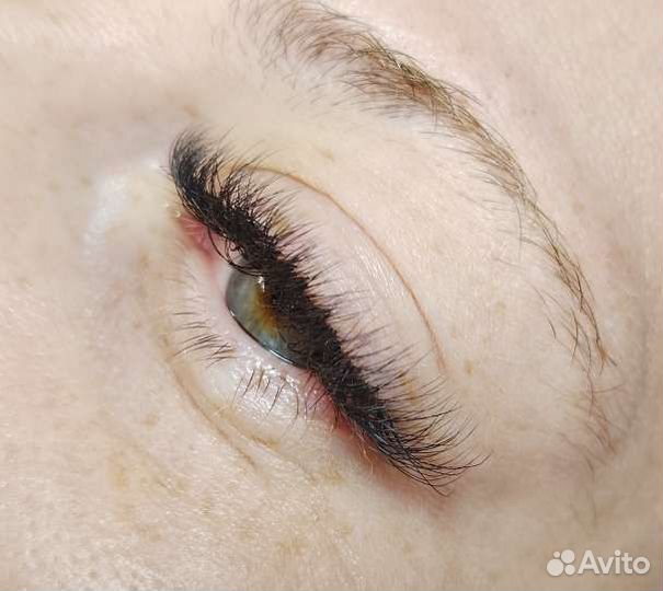 Наращивание ресниц модель