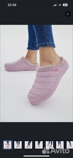 Сабо утепленые галоши