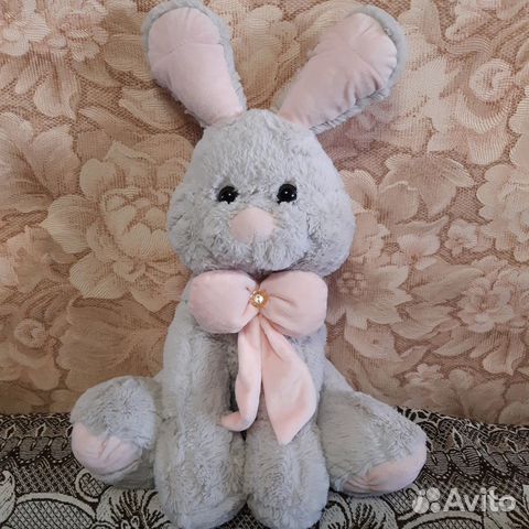 Детские игрушки мягкие заяц
