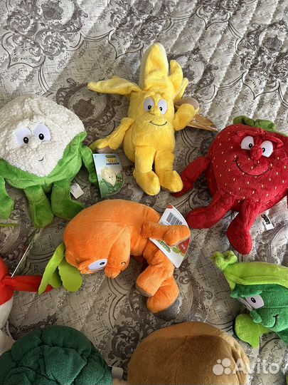 Коллекция мягких игрушек «Витаминные друзья»