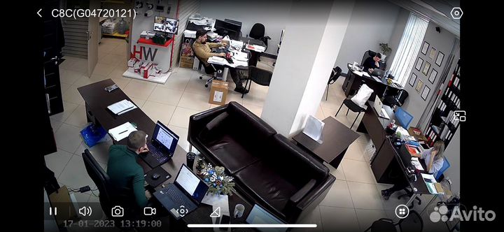 Ezviz CS-HB8 (4MP) поворотная камера с акб