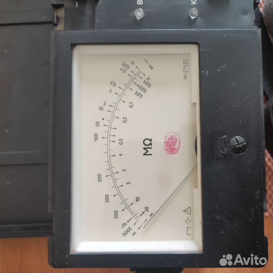 Мегаомметр ф4102/1-1М