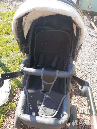 Коляска verdi 3 в 1 из экокожи