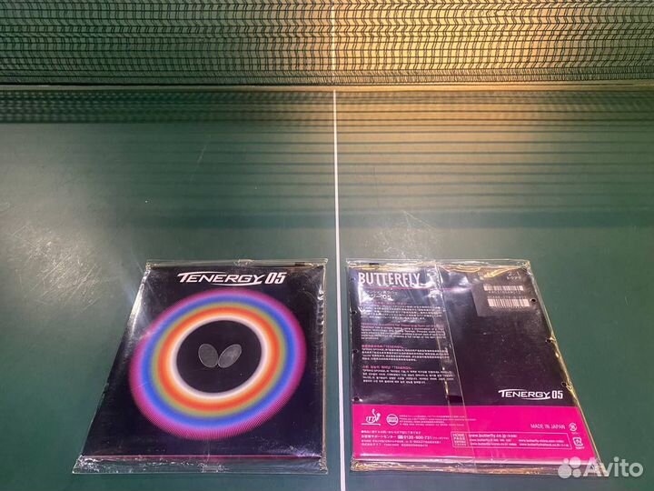 Накладки Butterfly Tenergy и Dignics