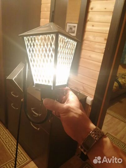 Винтажный светильник на стену