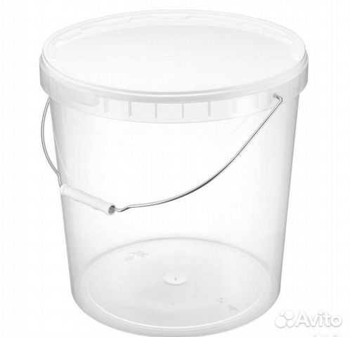 Пластиковые пищевые вёдра новые