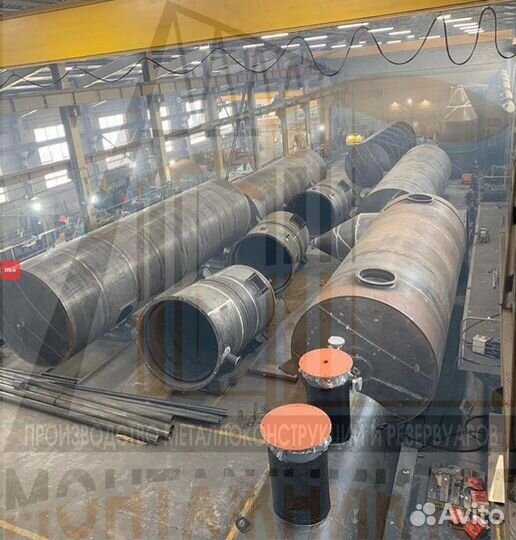 Резервуар Вертикальный Стальной рвс-5000 м3