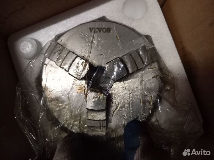 Патрон токарный 3х кулачковый ф100 мм