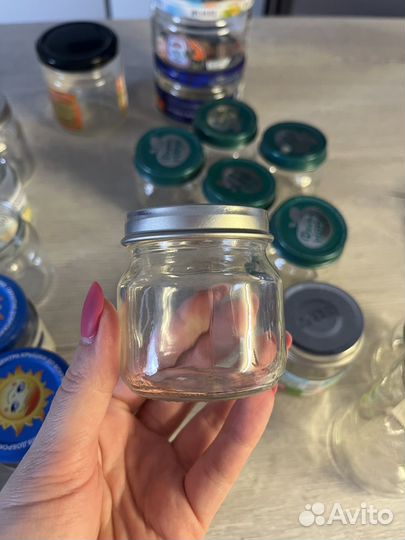 Стеклотара банки от детского пюре
