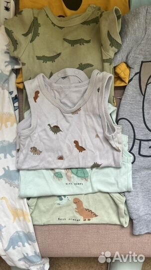 Детские вещи пакетом на мальчика 56 62 68 70