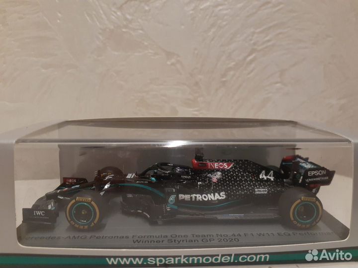 Модель 1:43 Mercedes W11 2020 Hamilton