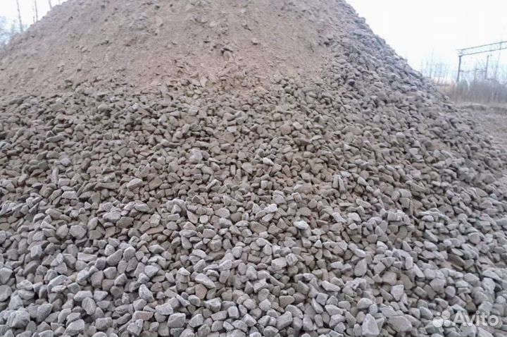 Щебень известняковый в наличии с доставкой